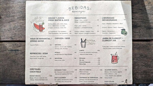 Menu photo 4 La Playita Bacalar, ROO Menu photo 4 La Playita Bacalar, ROO