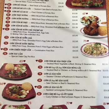 Da-Lat - Menu [rice plates] - Vietnamese Near Me - San Jose, California