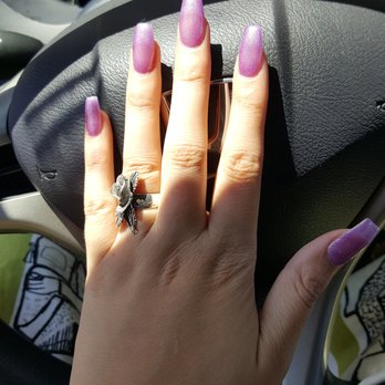 Bamboo Nails Spa - Full set,  coffin nails.  So perfect 3 - Waxing Near Me - North Hills, California