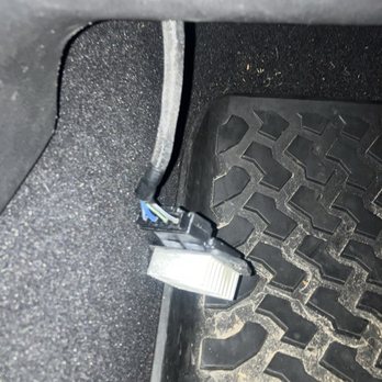Gettel Chrysler Dodge Jeep Ram - Extremely hot control box of some kind left hanging on passenger side after "service" - Auto Parts & Supplies Near Me - Punta Gorda, Florida Gettel Chrysler Dodge Jeep Ram - Extremely hot control box of some kind left hanging on passenger side after "service" - Auto Parts & Supplies Near Me - Punta Gorda, Florida