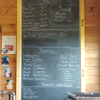 Silloway Maple - Menu - Farms Near Me - Randolph Center, Vermont