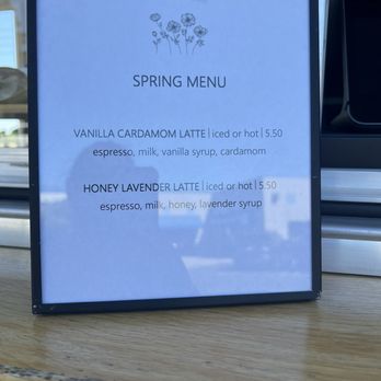 Agora Coffee Bar - Their spring menu! - Coffee & Tea Near Me - Modesto, California Agora Coffee Bar - Their spring menu! - Coffee & Tea Near Me - Modesto, California