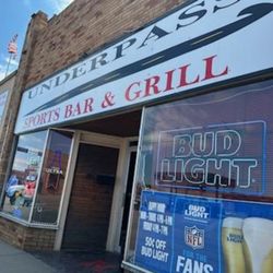 The Underpass Bar and Grill - Front of bar