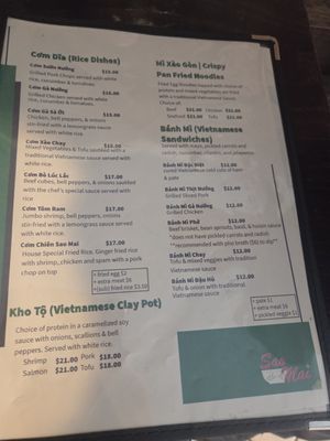 Menu photo 2 Sao Mai New York, NY