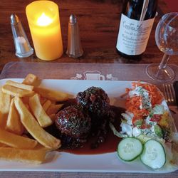 Brasserie du Vieux Pont - Boulet sauce vieux pont