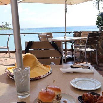 Sea House Restaurant - View from outdoor patio seating - Seafood Near Me - Lahaina, Hawaii Sea House Restaurant - View from outdoor patio seating - Seafood Near Me - Lahaina, Hawaii