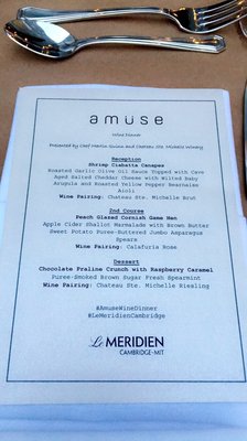 Menu photo 5 Amuse Restaurant Cambridge, MA Menu photo 5 Amuse Restaurant Cambridge, MA