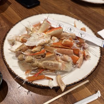 AYCE - Pile of crab leg shells - Buffets Near Me - Las Vegas, Nevada AYCE - Pile of crab leg shells - Buffets Near Me - Las Vegas, Nevada