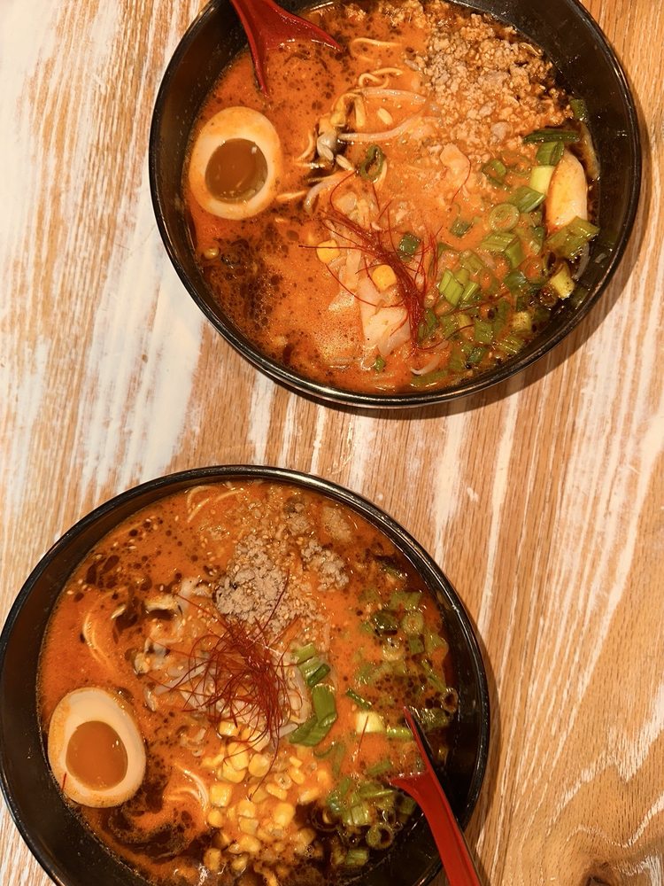 Food from Ramen Tatsu-Ya