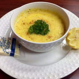 Chicken Lemon Rice Soup