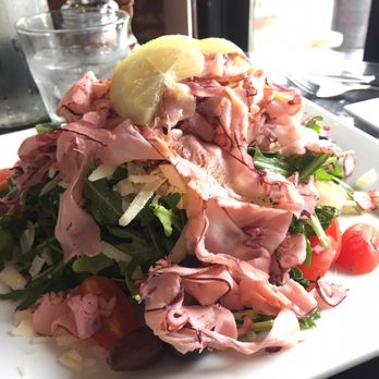Buona Forchetta - Octopus carpaccio- delicious! Light filling salad. A little lemony & a little salty. - Pizza Near Me - Encinitas, California Buona Forchetta - Octopus carpaccio- delicious! Light filling salad. A little lemony & a little salty. - Pizza Near Me - Encinitas, California