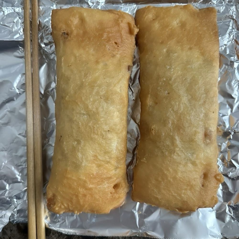 New Garden Restaurant - 2 Big Egg Roll order (showing their size) - Chinese Near Me - Phoenix, Arizona New Garden Restaurant - 2 Big Egg Roll order (showing their size) - Chinese Near Me - Phoenix, Arizona