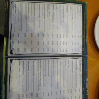 Avelino - English menu - Tapas Bars Near Me - Seville, SE