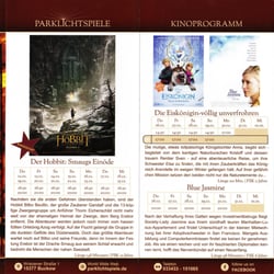 Parklichtspiele Buckow - aktuelles Programm Ende 2013