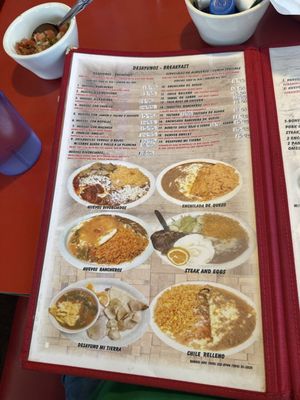 Menu photo 1 Casa Jimenez La Puente, CA
