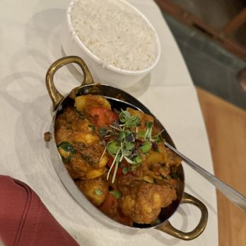 Saffron By The Sea - Aloo Gobhi Masala - Indian Near Me - Fairhaven, Massachusetts