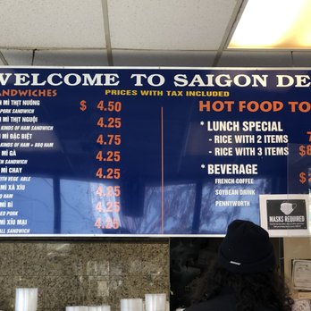 Saigon Deli - Menu - Vietnamese Near Me - Seattle, Washington