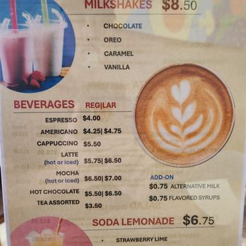 Wish Delish Cafe-Bistro - Beverage menu 2026 - Coffee & Tea Near Me - Edmonton, Alberta Wish Delish Cafe-Bistro - Beverage menu 2026 - Coffee & Tea Near Me - Edmonton, Alberta