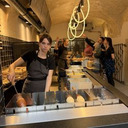 Good Food Coffee and Bakery - Beautiful server