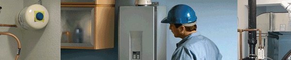 Water Heater Plumber Logo
