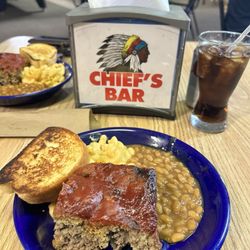 Chief's Bar - Thursday Special the Meatloaf.