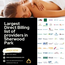 Gold Pro Massage & Wellness Studio - Have benefits?
We offer direct billing with one of the largest lists of providers in Sherwood Park! Make your massage easy--book today!
