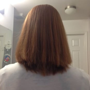 Cost Cutters - my butchered hair job, 2 inches cut off , went in with one length of hair. got this - Hair Salons Near Me - CARLISLE, Pennsylvania Cost Cutters - my butchered hair job, 2 inches cut off , went in with one length of hair. got this - Hair Salons Near Me - CARLISLE, Pennsylvania