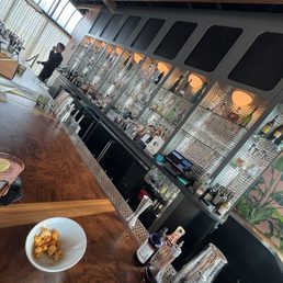 bar area