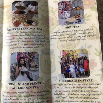 The Tea Terrace - Menu - Tea Rooms Near Me - Las Vegas, Nevada
