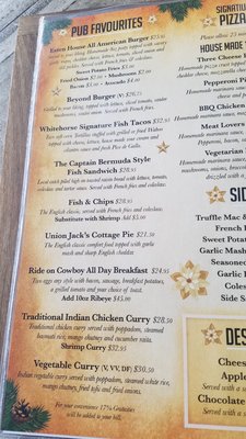 Menu photo 7 White Horse Pub & Restaurant St Georges, ABE Menu photo 7 White Horse Pub & Restaurant St Georges, ABE