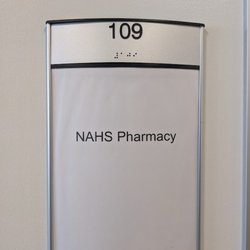 Nahs Pharmacy - As you enter the building, we are the first office to your left, Suite 109.
