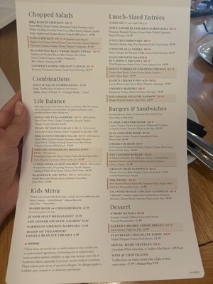 Menu photo 2 Cooper’s Hawk Winery & Restaurant Reston, VA