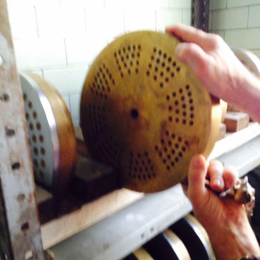 Pastificio Chelucci - "old School" Brass Pasta Form - Food Tours Near Me - Pistoia, PT