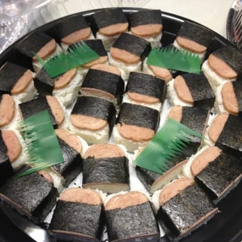 A Catered Experience - Spam musubi platter - Caterers Near Me - Waipahu, Hawaii