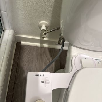 Emergency Response Plumbers - all fixed and tushy bidet ready to go - Plumbing Near Me - Laguna Niguel, California