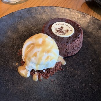 Yamashiro Miami - Salted caramel miso lava cake - Asian Fusion Near Me - Miami, Florida