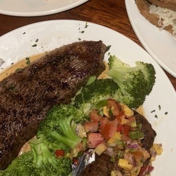 The Top - Ancho - Picanha Cut with black bean cakes and broccoli - New American Near Me - Gainesville, Florida The Top - Ancho - Picanha Cut with black bean cakes and broccoli - New American Near Me - Gainesville, Florida