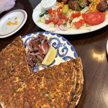Bosphorus - Lunch Lamb Shish Kebab and Lahmacun - Turkish Near Me - Cary, North Carolina