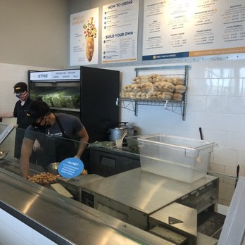 Bread Zeppelin - Menu board or build your own. Creative choices. - Salad Near Me - The Colony, Texas