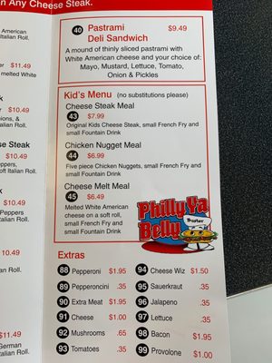 Menu photo 6 Philly Ya Belly Everett, WA Menu photo 6 Philly Ya Belly Everett, WA