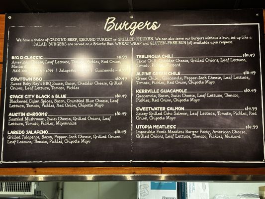 Menu photo 1 Big Burger Hudson Oaks, TX