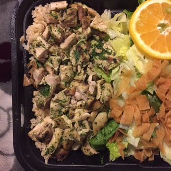 OMGrill - Chimichurri chicken plate $7.66 (+.50 for brown rice). Good but there was way too much rice versus the chicken :/ - Japanese Near Me - Van Nuys, California