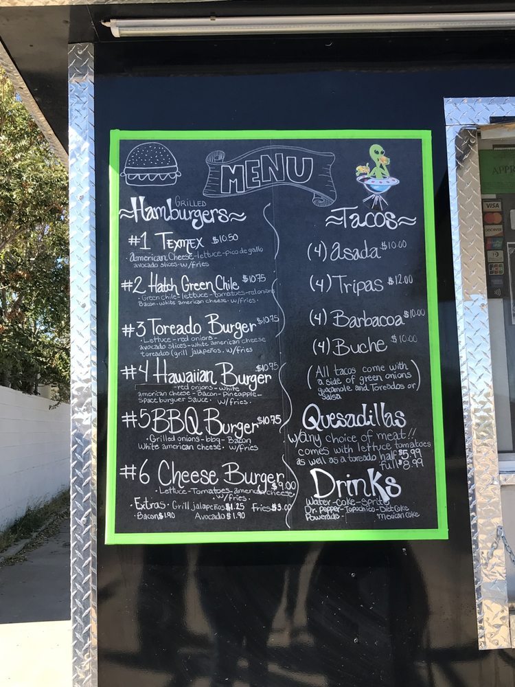 Space Burgers and Tacos