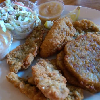 Lakefront Brewery - Perch Fry with Potato Pancakes - Breweries Near Me - Milwaukee, Wisconsin