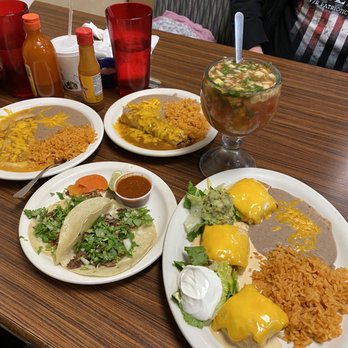 Agave Grill - plates of food on a table - Mexican Near Me - Ammon, Idaho Agave Grill - plates of food on a table - Mexican Near Me - Ammon, Idaho