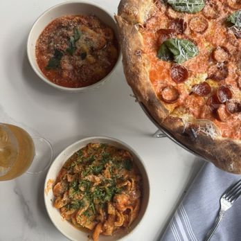 Grazie Nonna - Drunken Love, Vodka sauce with shrimp, and Sunday sauce with the elderflower spritz. - Italian Near Me - Washington, DC, District of Columbia Grazie Nonna - Drunken Love, Vodka sauce with shrimp, and Sunday sauce with the elderflower spritz. - Italian Near Me - Washington, DC, District of Columbia