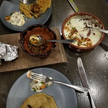 Mita's Restaurant and Bar - Pork cheeks with homemade corn tortilla and Pulpo (octopus) best I ever had. - Spanish Near Me - Cincinnati, Ohio Mita's Restaurant and Bar - Pork cheeks with homemade corn tortilla and Pulpo (octopus) best I ever had. - Spanish Near Me - Cincinnati, Ohio