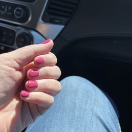 Kristin's P!NK nails! Kristin's P!NK nails!
