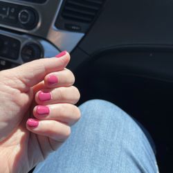 Sarah Mills Nails - Kristin's P!NK nails!