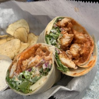 Logan's Alley - Buffalo chicken wrap - Pubs Near Me - Grand Rapids, Michigan Logan's Alley - Buffalo chicken wrap - Pubs Near Me - Grand Rapids, Michigan